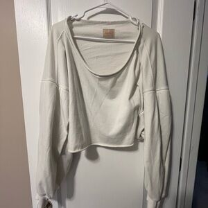 FP Movement by Free People Cream Sweatshirt